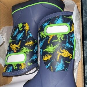 Kids Dinosaur Rain Boots